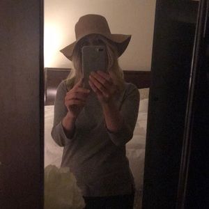 J crew straw hat. Size M/L